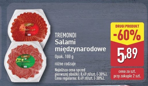 Salami mi臋dzynarodowe Tremondi promocja
