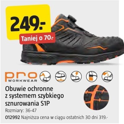 Obuwie ochronne PRO S1P promocja w Jula
