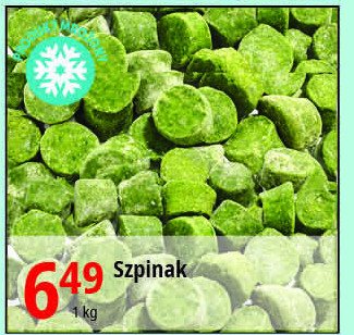 Szpinak mrożony promocja
