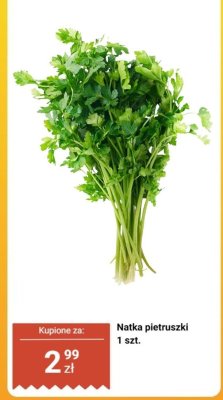 Natka pietruszki promocja w Biedronka