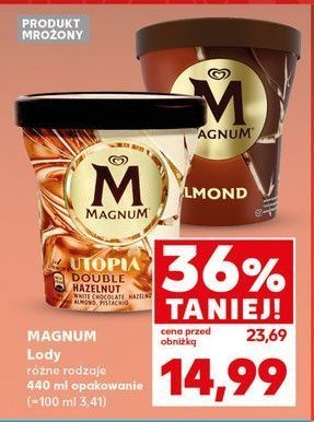 Lody almond Algida magnum promocja