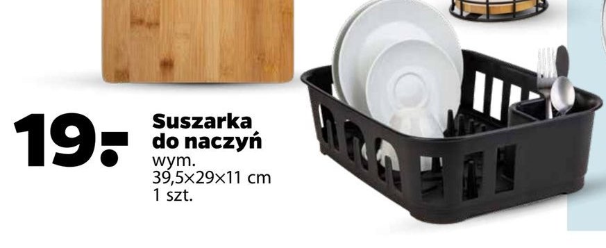 Suszarka do naczy艅 39.5 x 29 x 11 cm promocja