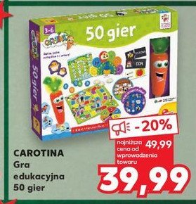 Laboratorium 50 gier Carotina promocja w Kaufland