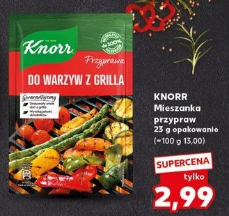 Przyprawa do warzyw z grilla Knorr przyprawa promocja