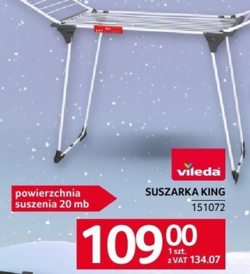 Suszarka Vileda king promocja w Selgros