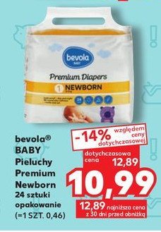 Pieluchy premium newborn Bevola promocja