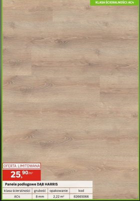 Panele podłogowe DAB HARRIS AC4 8 mm 2,22 m² promocja w Leroy Merlin
