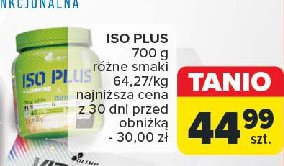 Izotonik Allnutrition iso plus promocja