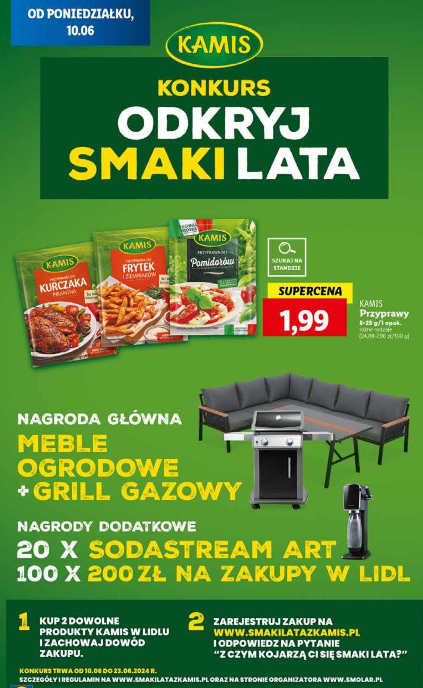 Przyprawa do pomidor贸w Kamis promocja