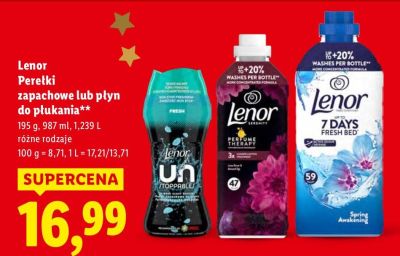 Perełki zapachowe różne rodzaje promocja w Lidl