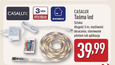 Taśma led rgb la-c612 3m Vakoss promocja w Aldi