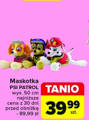 Maskotka psi patrol 50 cm promocja