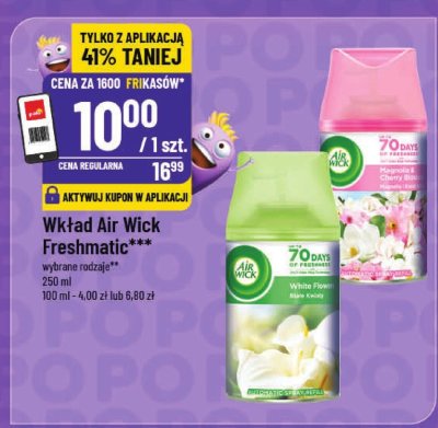 Wkład Air Wick Freshmatic promocja w POLOmarket