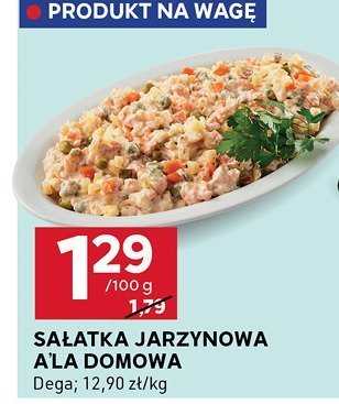 Sałatka jarzynowa promocja w Stokrotka