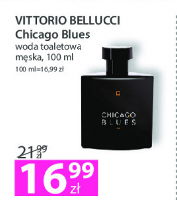 Woda toaletowa Vittorio bellucci chicago blues promocja