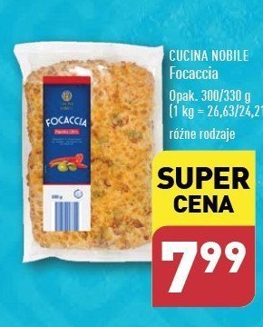 Focaccia Cucina nobile promocja