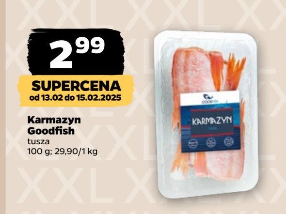 Karmazyn filet ze skórą Goodfish promocja