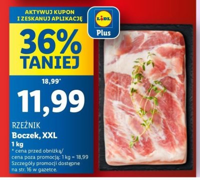 Boczek bez kości Rzeźnik codzienna dostawa promocja