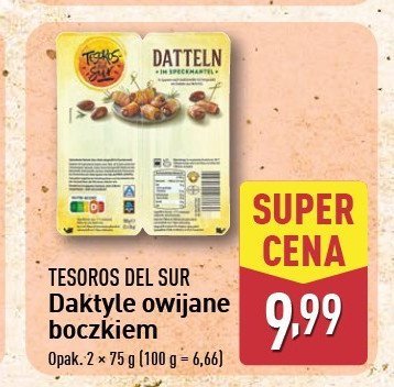 Daktyle owijane boczkiem TESOROS DEL SUR promocja