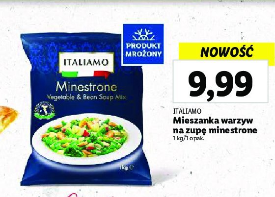 Mieszanka warzyw na zup臋 minestrone Italiamo promocja