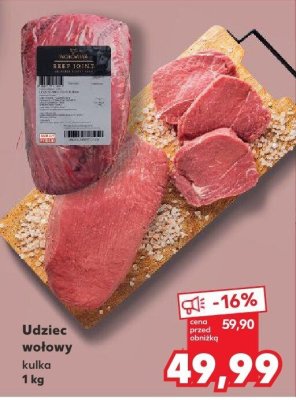 Udziec wołowy kulka 1 kg promocja w Kaufland