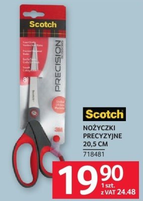 Nożyczki precyzyjne SCOTCH NOŻYCZKI PRECYZYJNE 20,5 CM promocja w Selgros