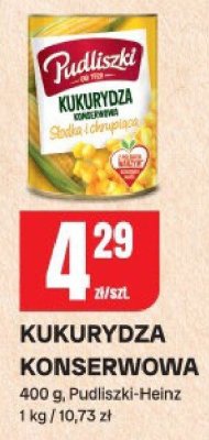 Kukurydza konserwowa promocja w Chorten