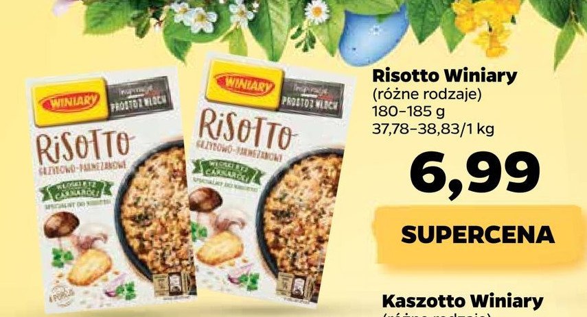 Risotto grzybowo-parmezanowe Winiary risotto promocja