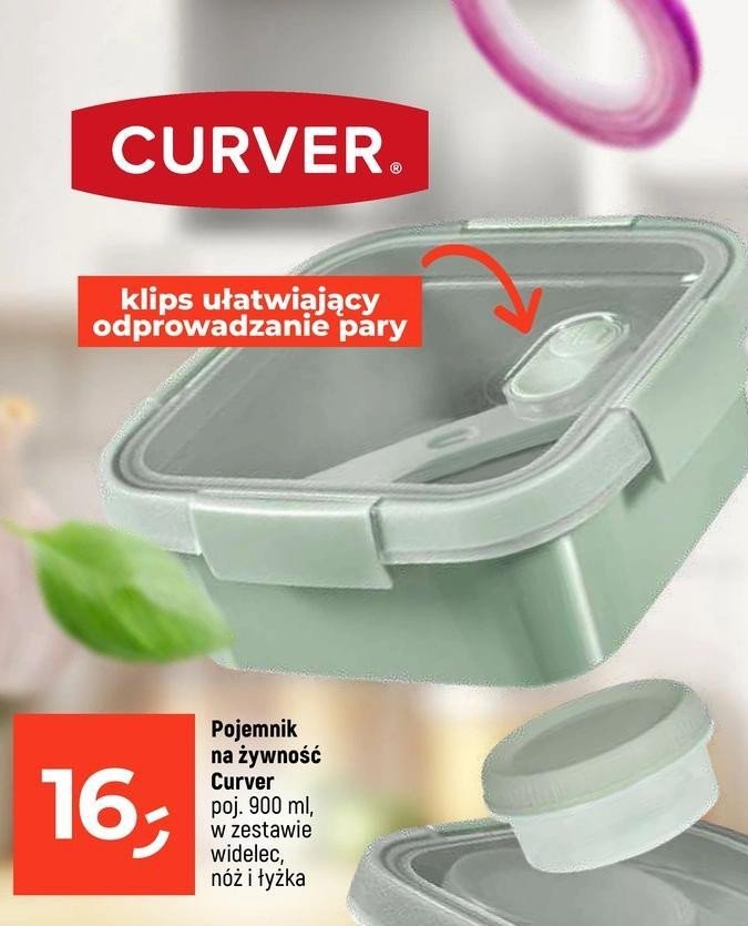 Pojemnik na kanapki poj. 900 ml Curver promocja