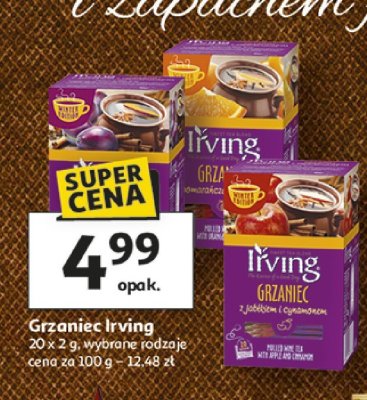 Grzaniec Irving promocja w Auchan