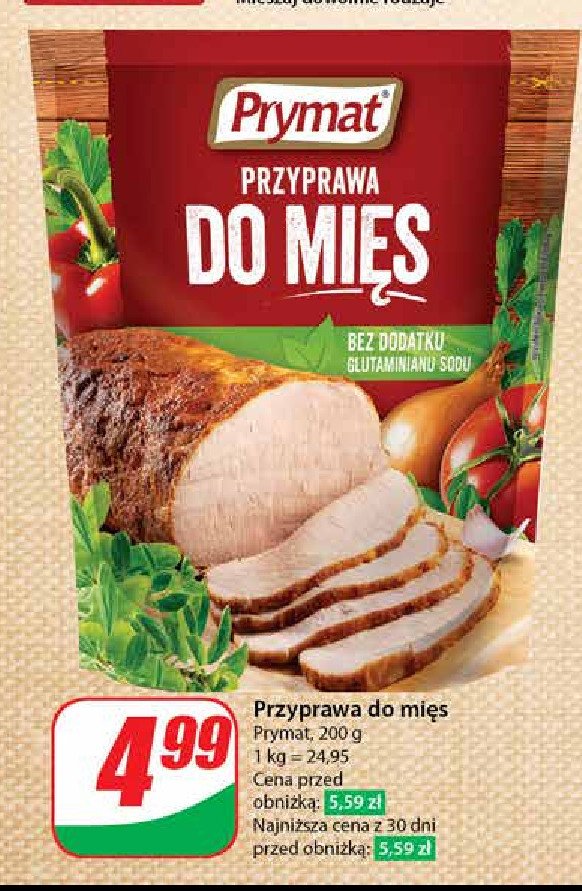 Przyprawa do mięs Prymat promocja w Dino