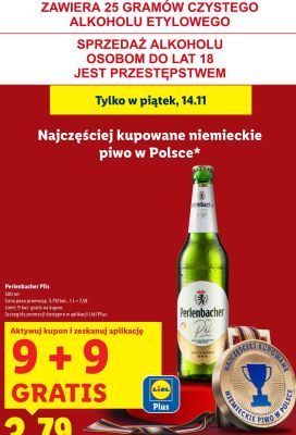 Piwo promocja w Lidl