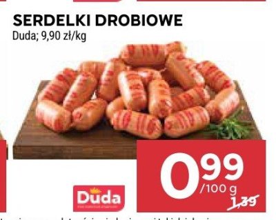 Serdelki drobiowe Duda promocja w Stokrotka