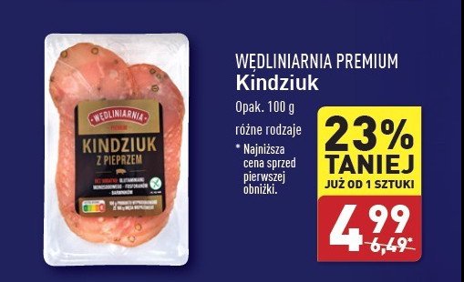 Kindziuk plastry Wędliniarnia premium promocja