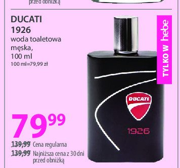 Woda toaletowa Ducati 1926 promocja