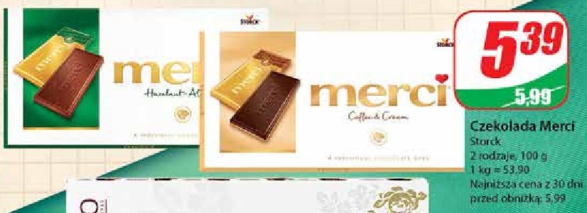 Cukierki coffee & cream Storck merci petits promocja