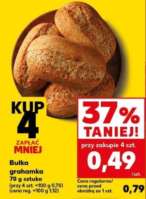 Bułka grahamka promocja w Kaufland