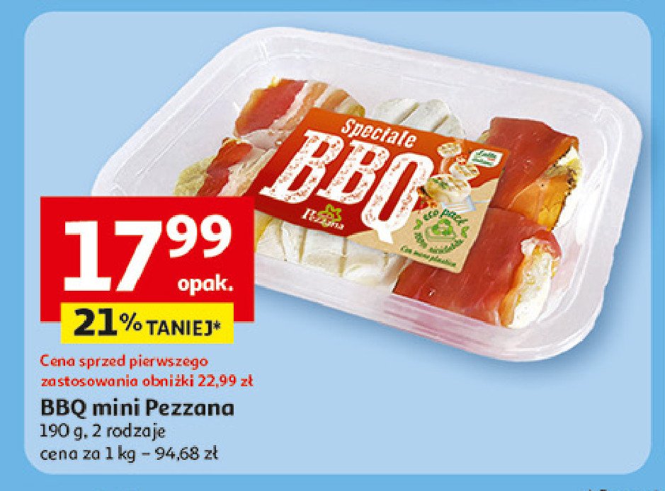 Bbq mini CASEIFICIO PEZZANA promocja w Auchan
