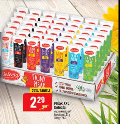 Fajny pisak żółty Delecta promocja