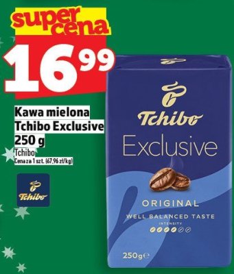 Kawa mielona Tchibo Exclusive 250g promocja w TOPAZ