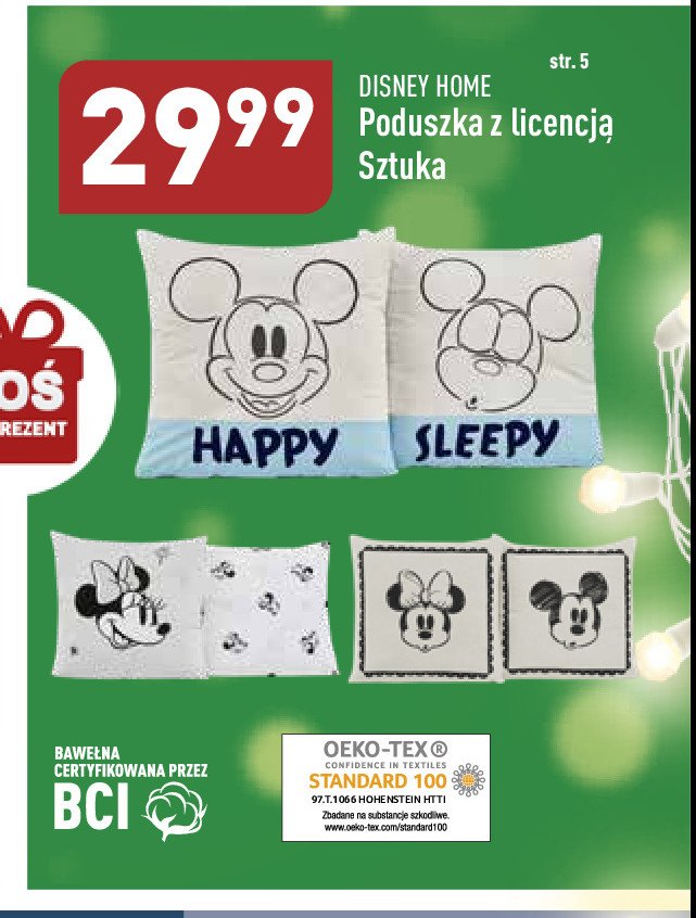 Poduszka happy Disney home promocja
