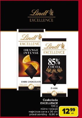 Czekolada 85 % cacao Lindt excellence promocja