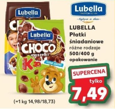 Płatki śniadaniowe promocja w Kaufland