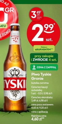 Piwo promocja w Żabka