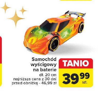 Samochód wyścigowy 20 cm promocja w Carrefour Market