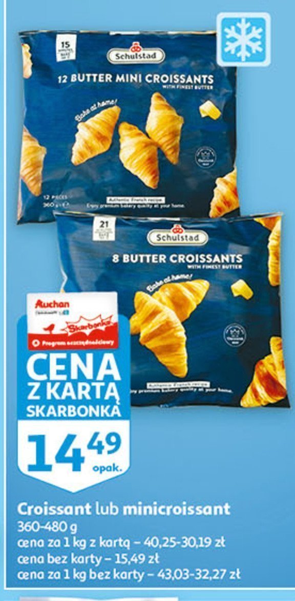 Mini croissant Schulstad promocja