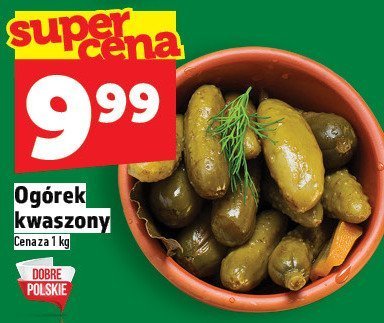Ogórek kwaszony promocja w TOPAZ