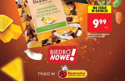 Mieszanka tropikalna BakaD'Or promocja w Biedronka