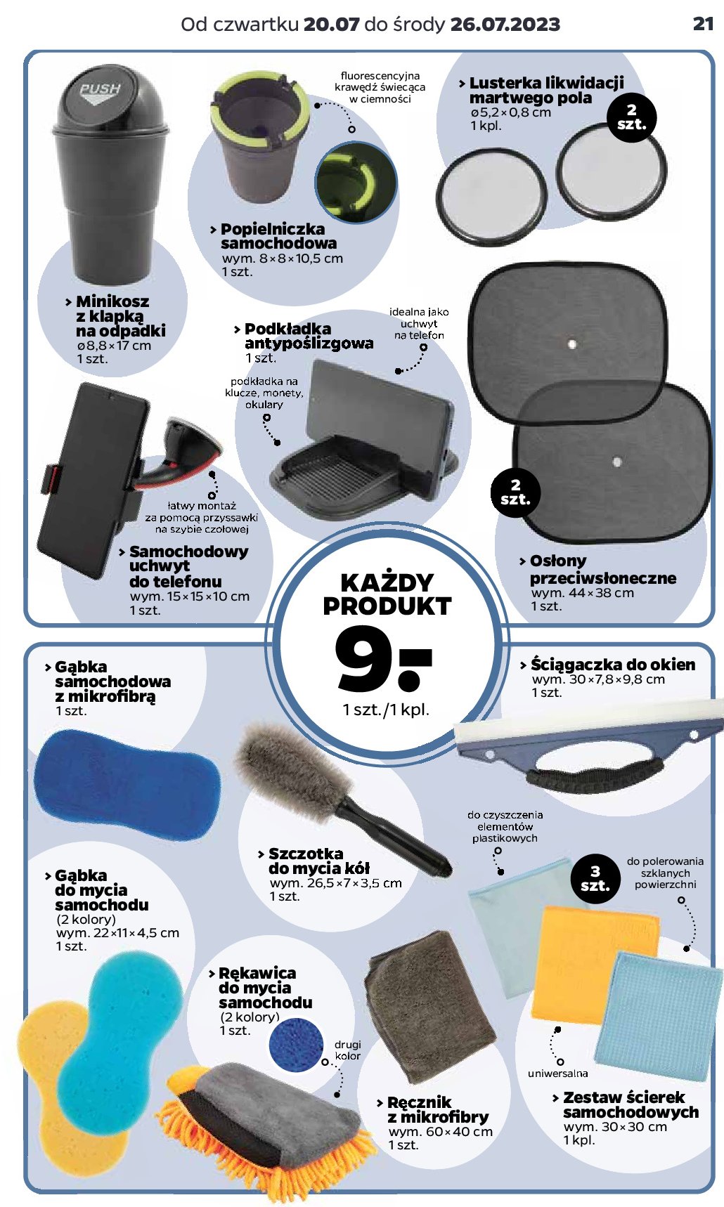 R臋cznik z mikrofibry 60 x 40 cm promocja