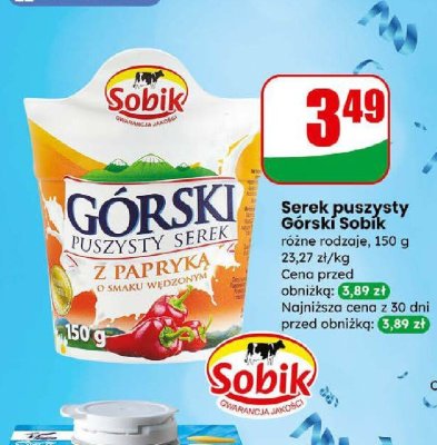 Serek puszysty Górski różne rodzaje promocja w Dino